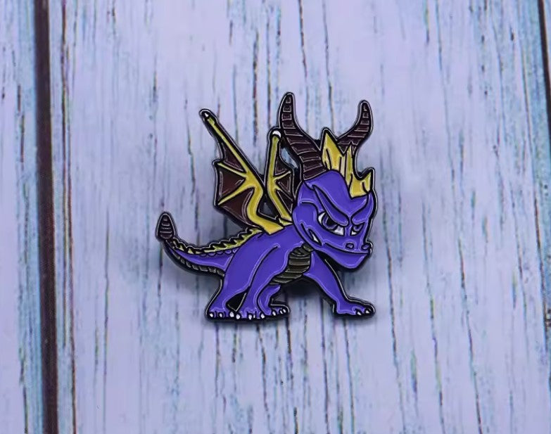 Spyro The Dragon Pin Badge