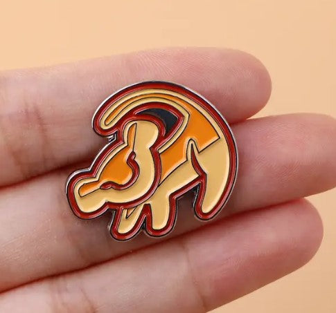 Lion King Simba Pin Badge