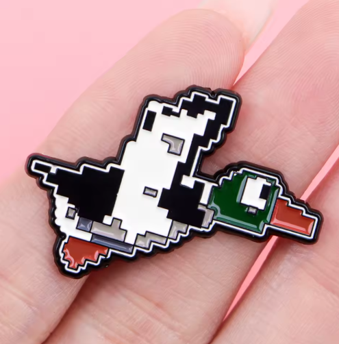 Duck Hunt Pin Badge