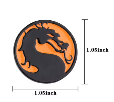 Mortal Kombat Pin Badge