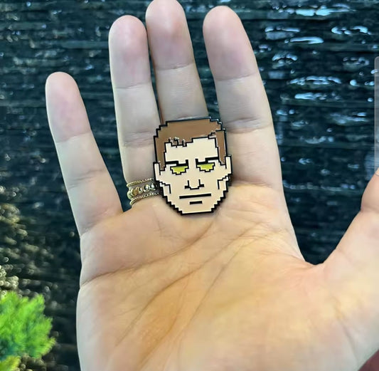 Doom guy Pin Badge