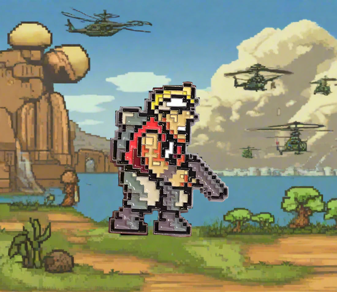 Metal slug Pin Badge