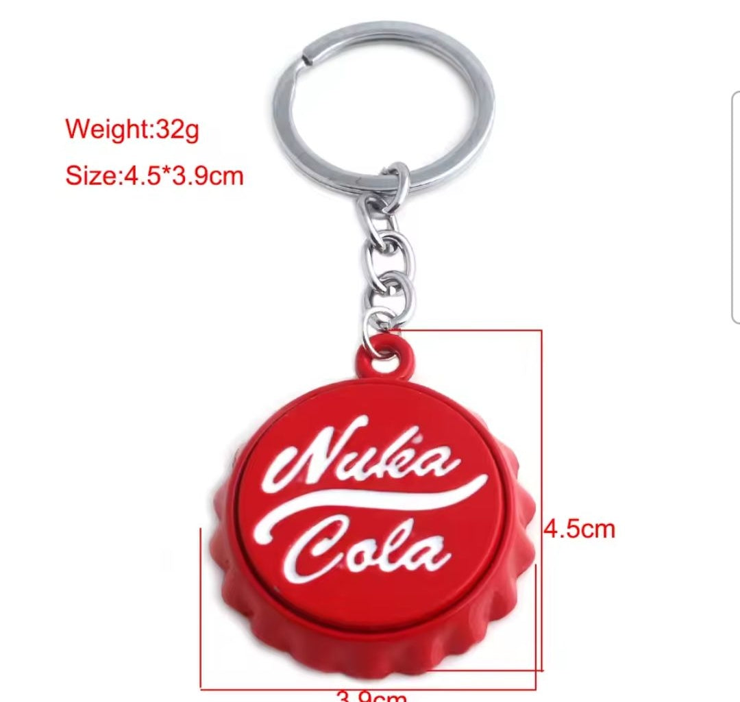 Nuke cola bottle opener/keychain
