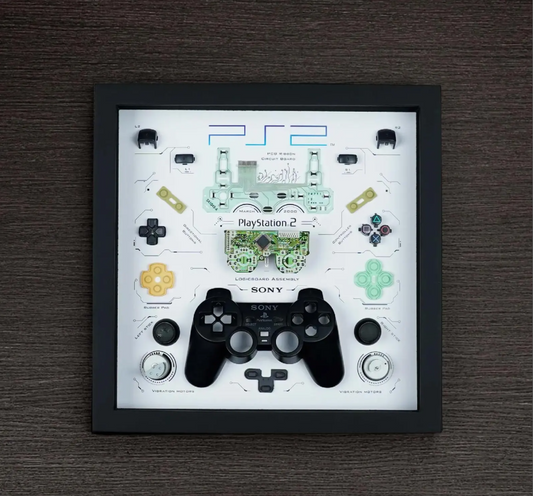 PS2 Controller Breakdown Art