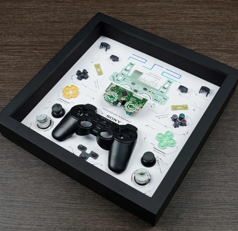 PS2 Controller Breakdown Art