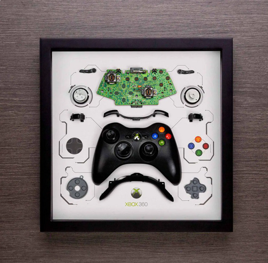Xbox 360 Controller Breakdown Art