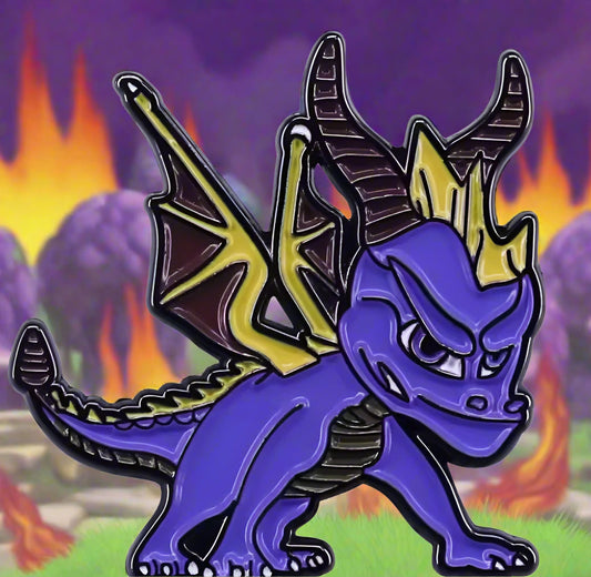 Spyro The Dragon Pin Badge