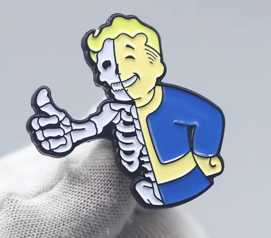 Fallout Im Fine Pin Badge