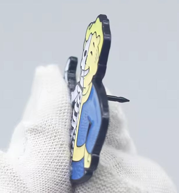 Fallout Im Fine Pin Badge