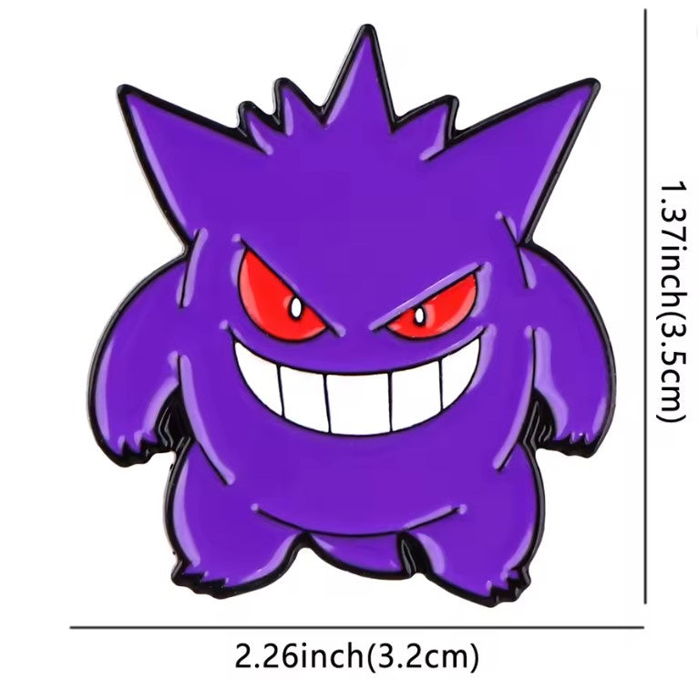 Gengar Pin Badge