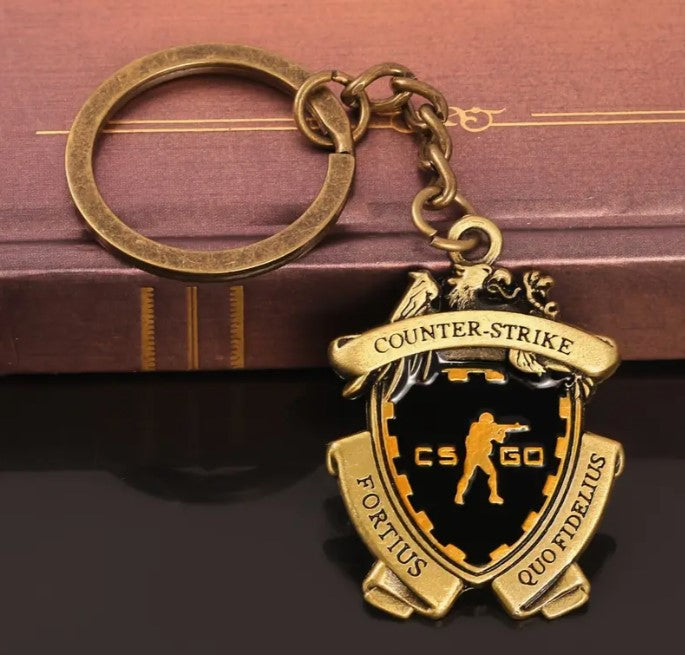 Counter Strike Shield Key Ring