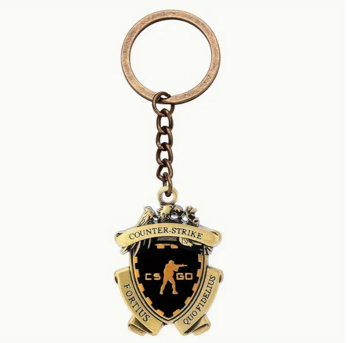 Counter Strike Shield Key Ring