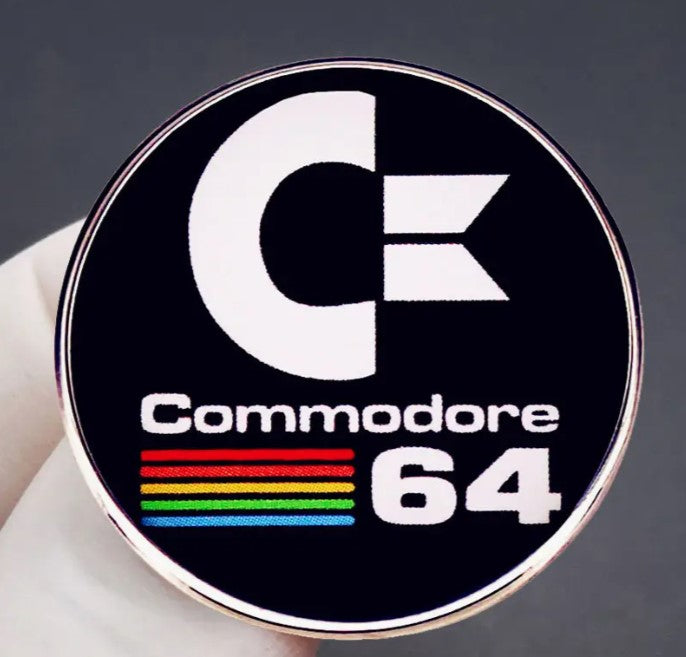 Commodore 64 Pin Badge