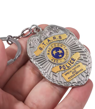 RCPD Resident Evil Key Chain