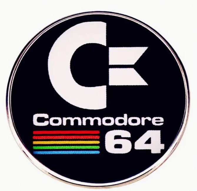 Commodore 64 Pin Badge