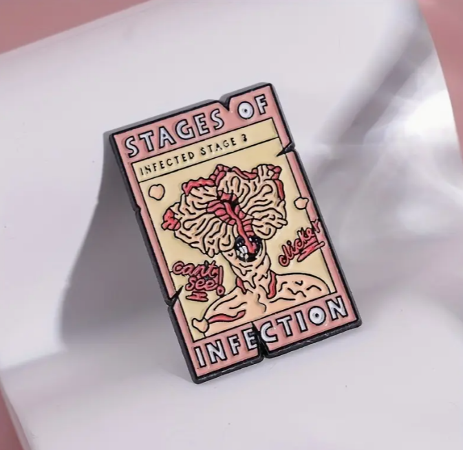 The last of us Clicker Pin Badge