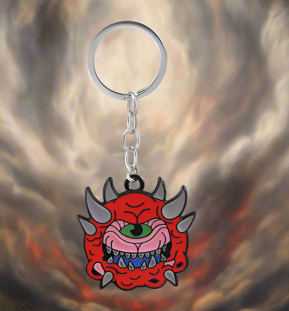 Doom Cacodemon Keyring