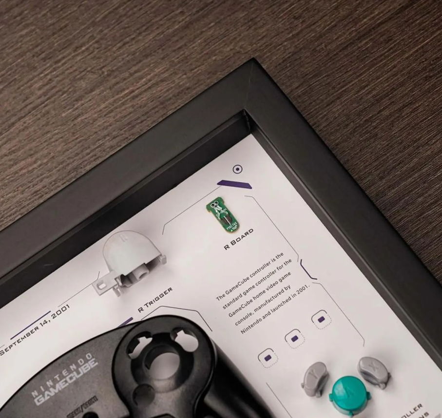 Gamecube Controller Breakdown Art