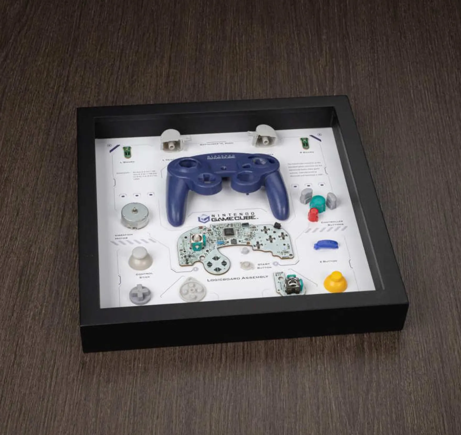 Gamecube Controller Breakdown Art