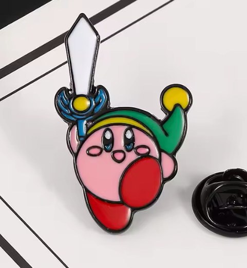 Kirby Pin Badge