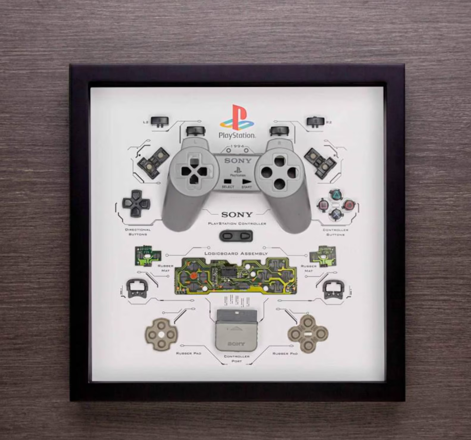 Ps1 Controller Teardown Art