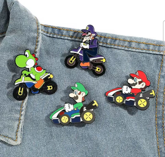 Mario kart Collection Over-sized Pin Set