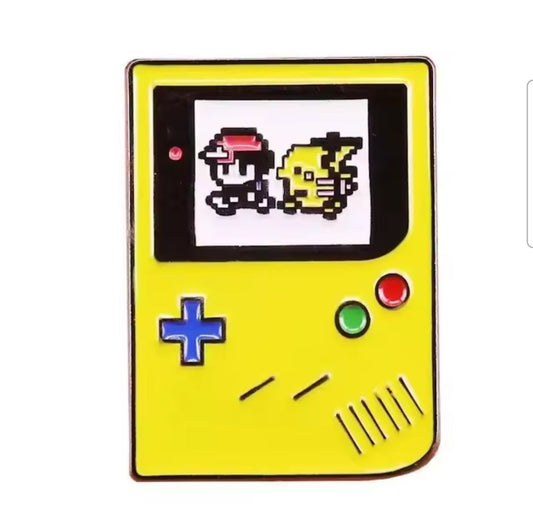 Game Boy Yellow Pin Badge