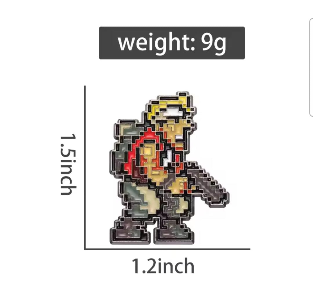 Metal slug Pin Badge