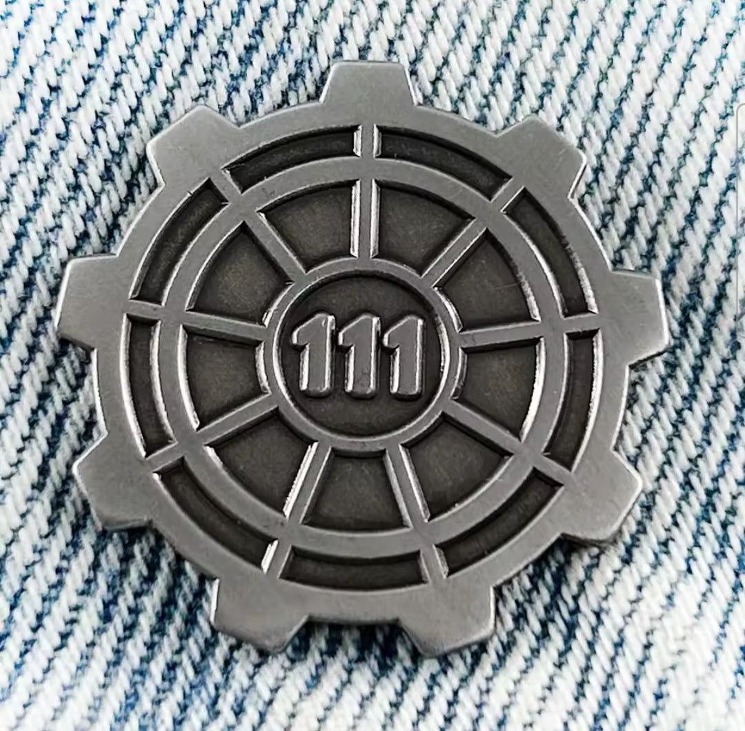 Fallout Vault Pin Badge