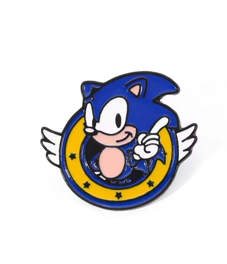 Sonic the hedgehog Pin Badge