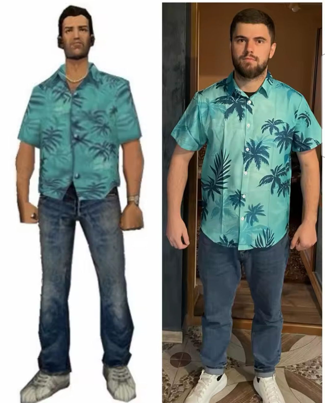 Mr Vercetti Vice City Cosplay shirt