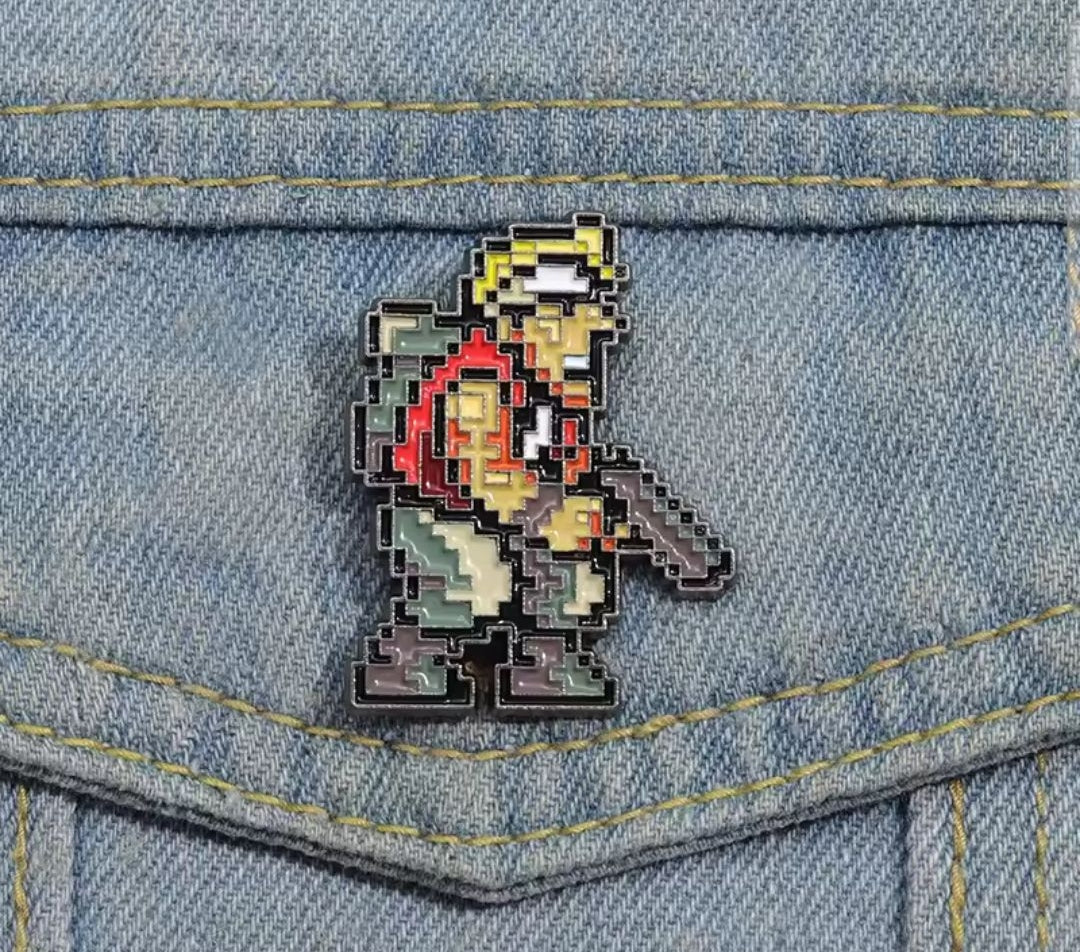 Metal slug Pin Badge