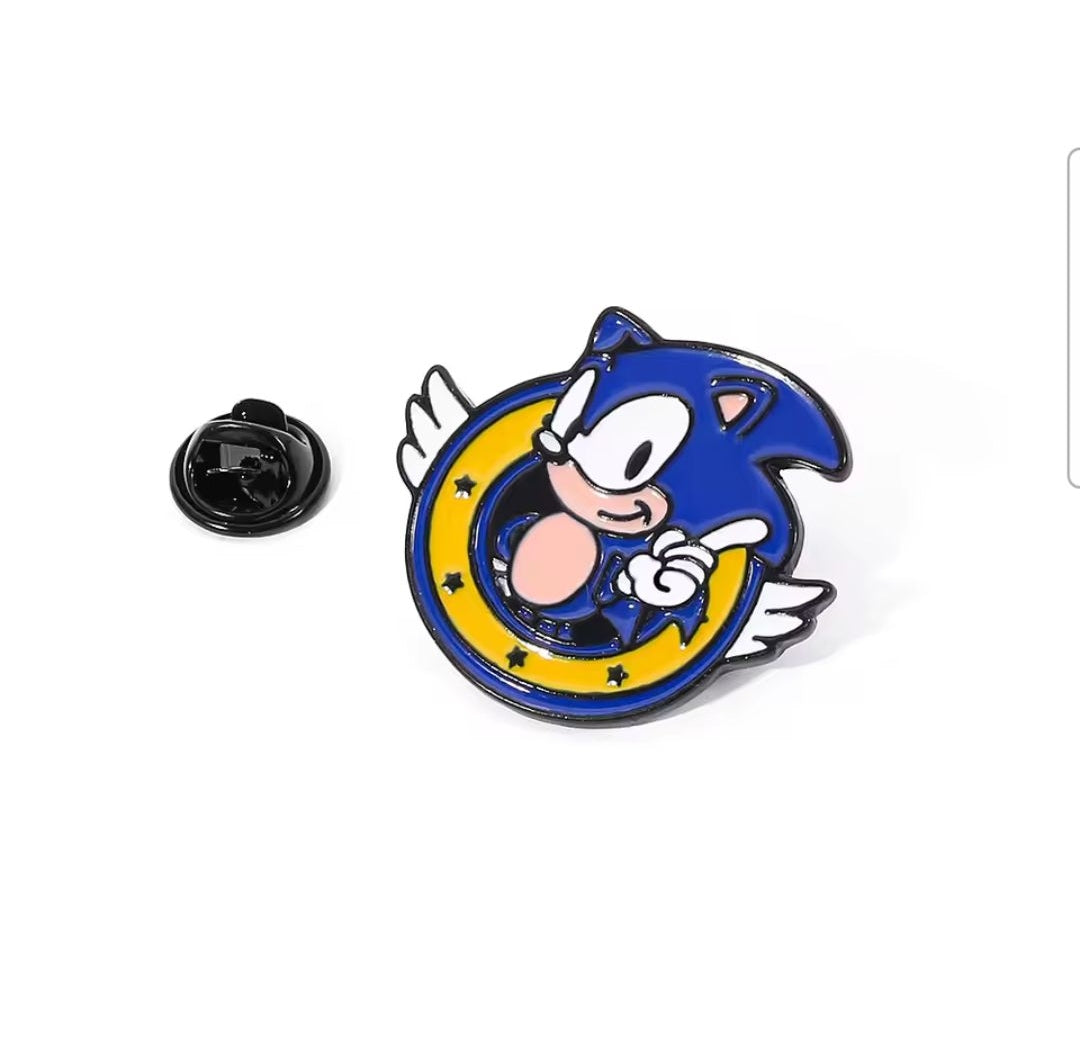 Sonic the hedgehog Pin Badge
