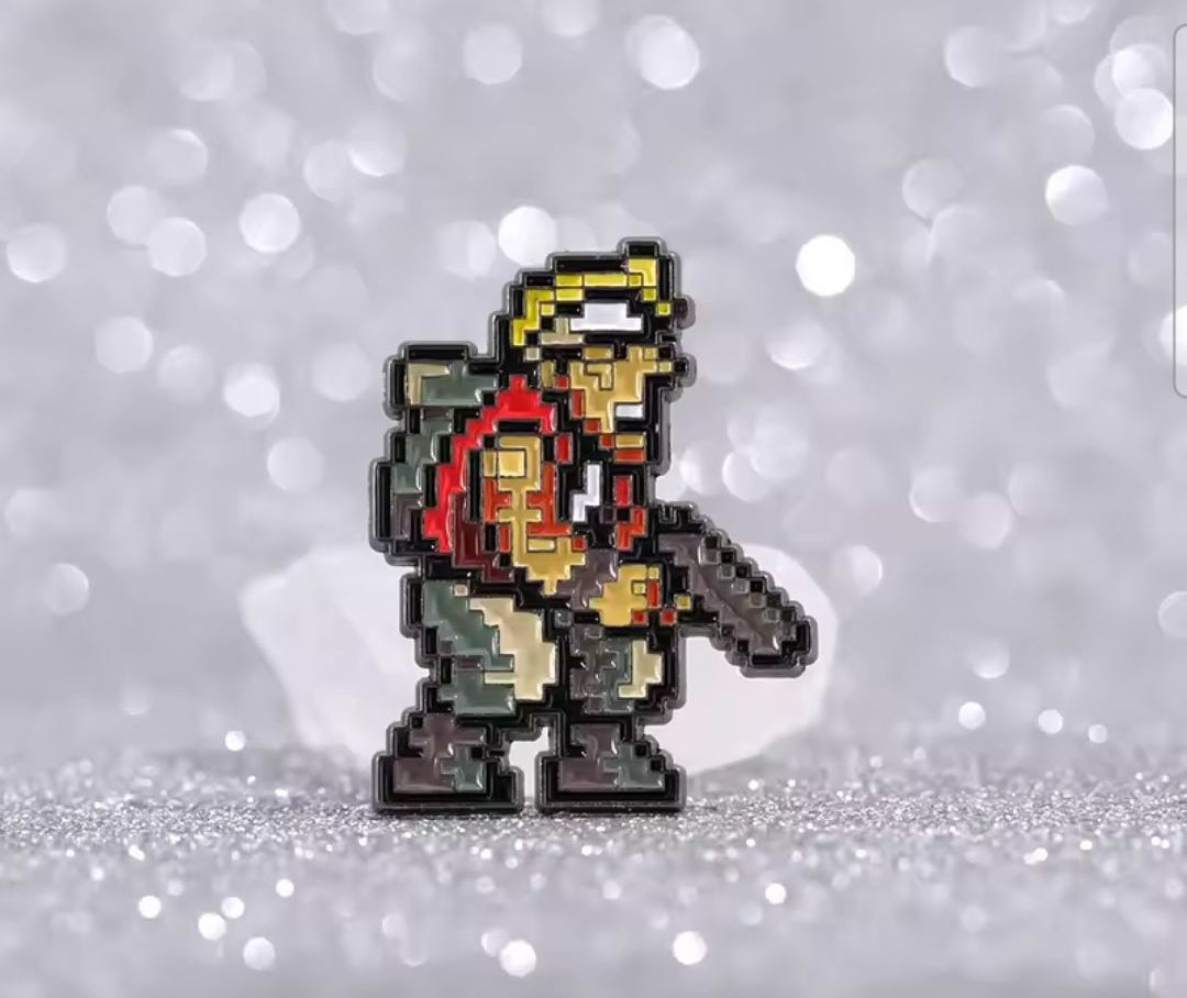 Metal slug Pin Badge