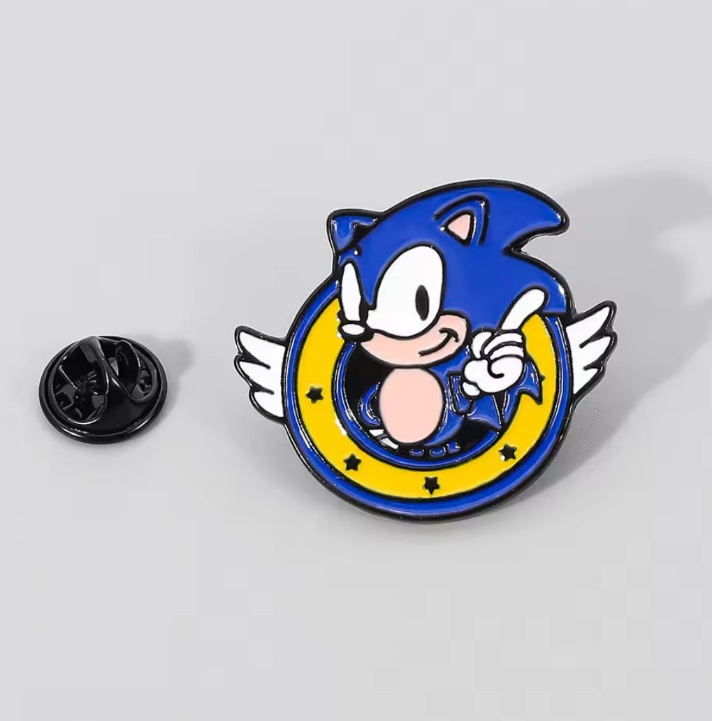 Sonic the hedgehog Pin Badge