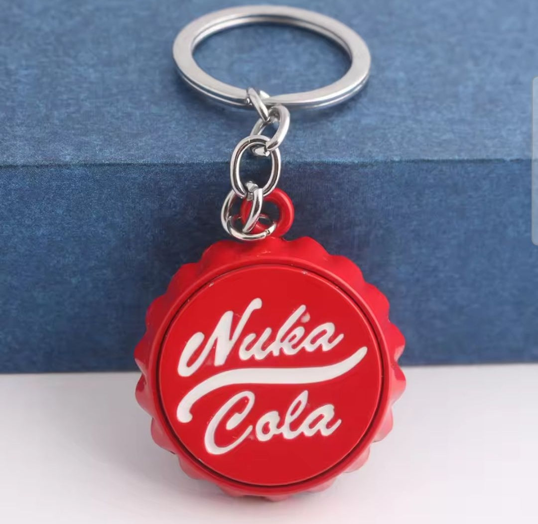 Nuke cola bottle opener/keychain
