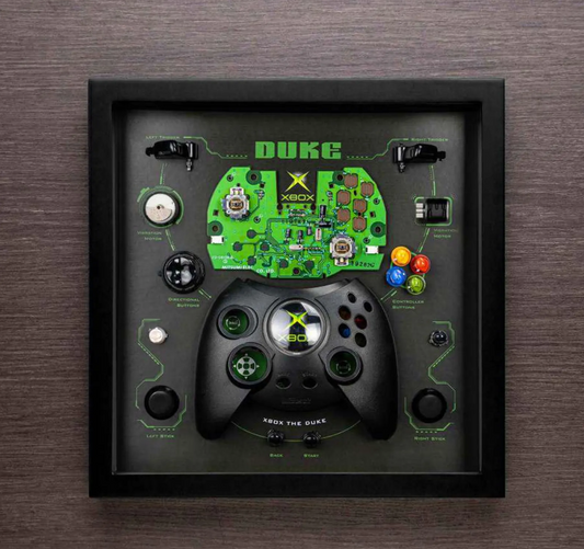 Xbox Controller Breakdown Art