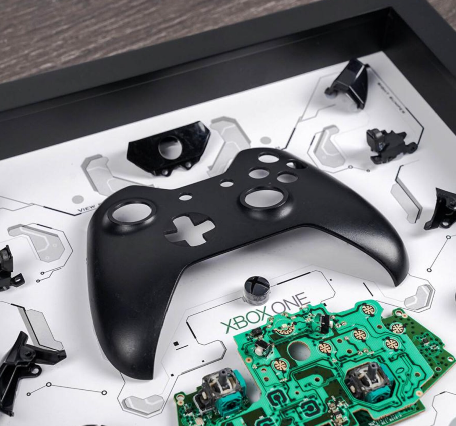 Xbox One Controller Teardown Art