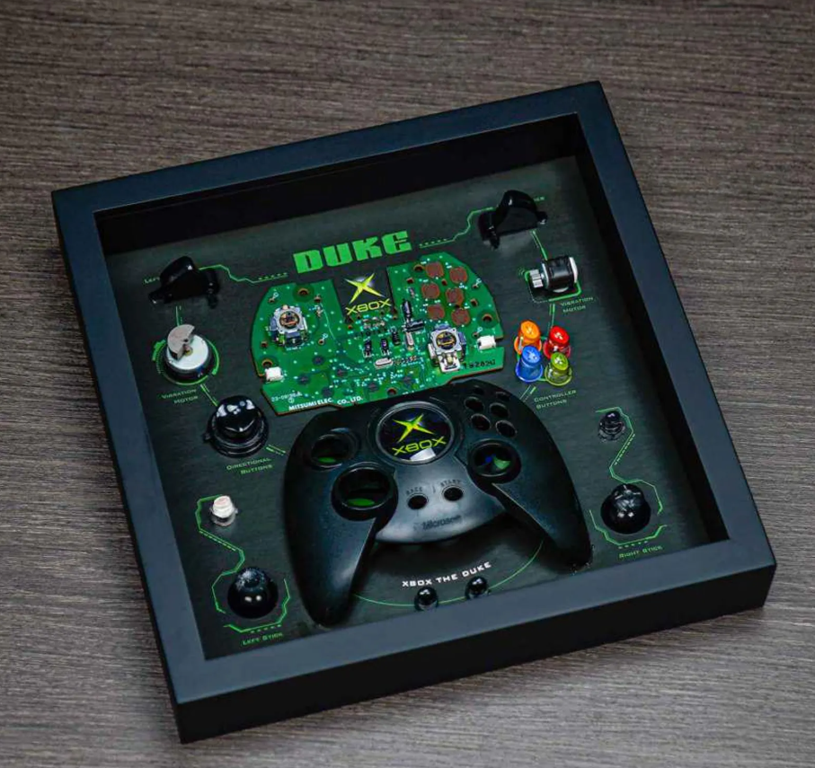 Xbox Controller Breakdown Art