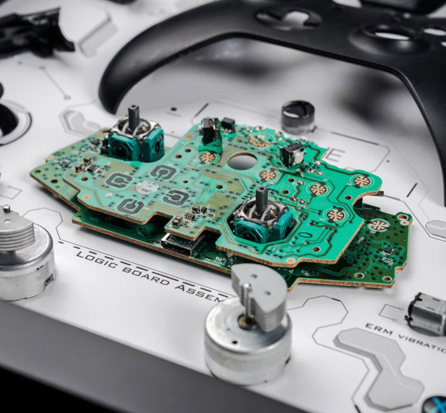 Xbox One Controller Teardown Art